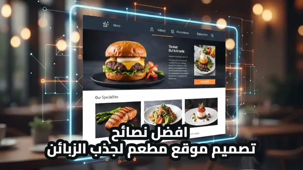 افضل نصائح تصميم موقع مطعم لجذب الزبائن في 2025