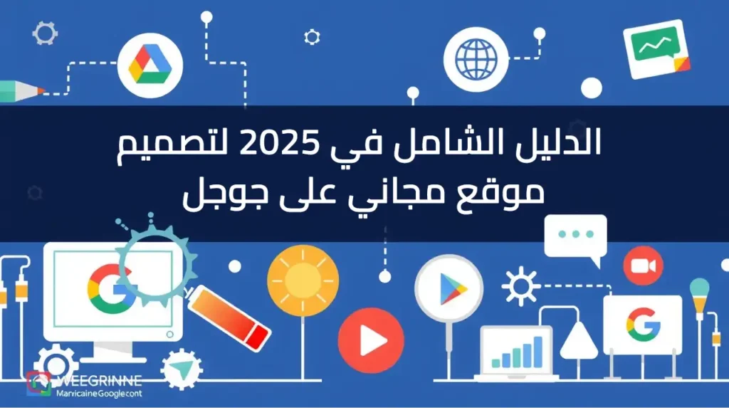 الدليل الشامل في 2025 لتصميم موقع مجاني على جوجل