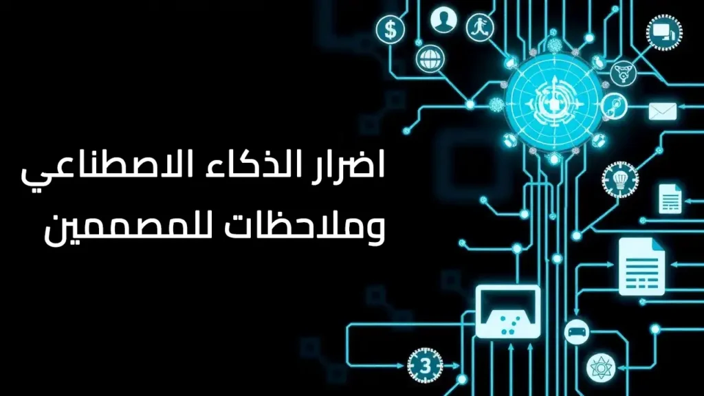 "الذكاء الاصطناعي وأضراره: 7 ملاحظات للمصممين"