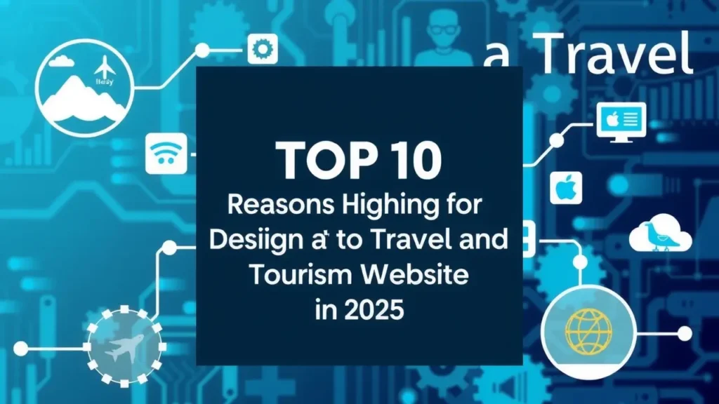 اقوى 10 اسباب توضح اهمية تصميم موقع سياحة وسفر 2025