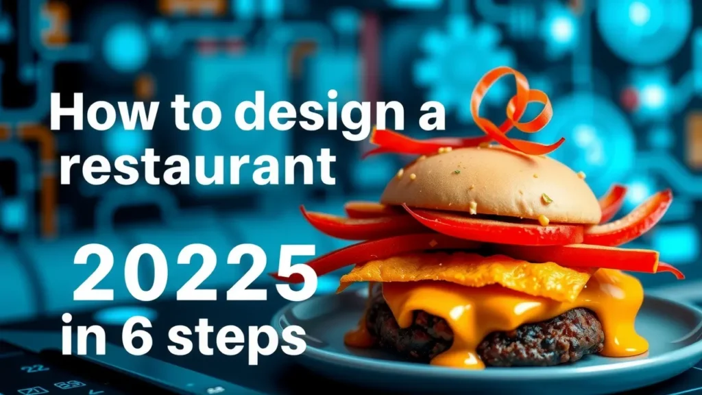 كيفية تصميم موقع الكتروني لمطعم بـ6 خطوات 2025