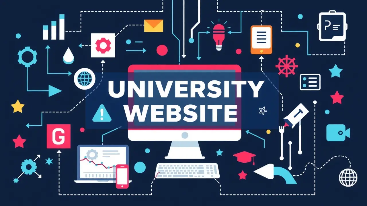 أهم 10 ميزات لتصميم موقع جامعة أهم 10 ميزات لتصميم موقع جامعة