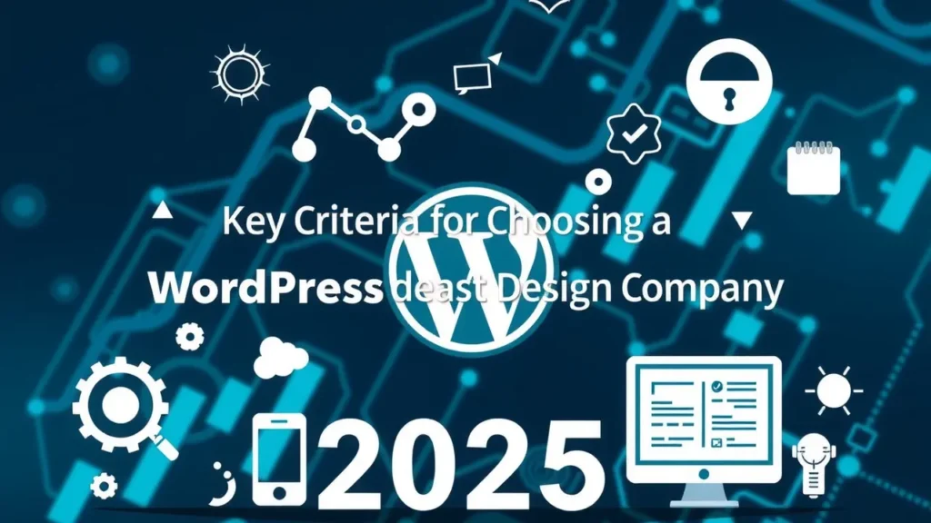 أهم معايير اختيار شركة تصميم موقع الكتروني ووردبريس 2025