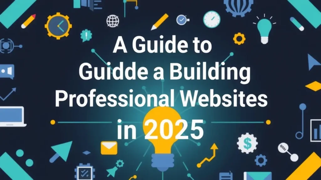 دليل عمل مواقع الكترونية احترافية في 2025: من الفكرة إلى الإطلاق