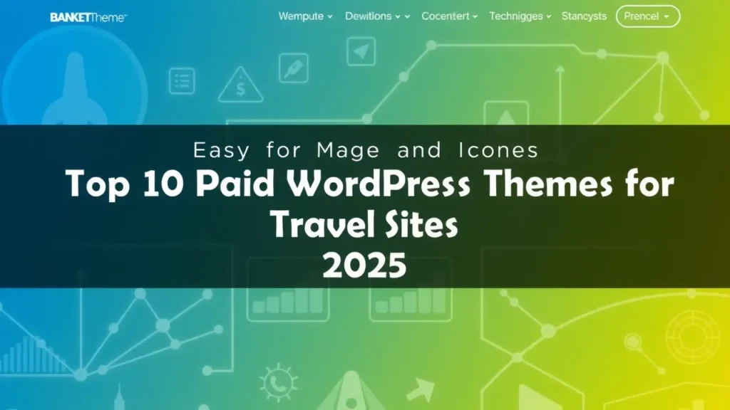 اقوى 10 قالب ووردبريس مدفوع لموقع سياحي 2025