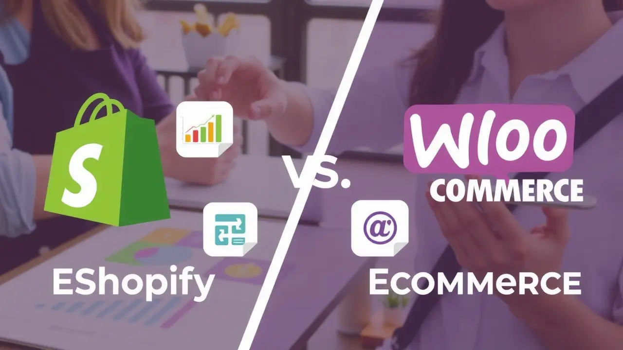 افضل 5 ادوات لانشاء موقع تسوق الكتروني ناجح مقارنة بين منصات Shopify و WooCommerce