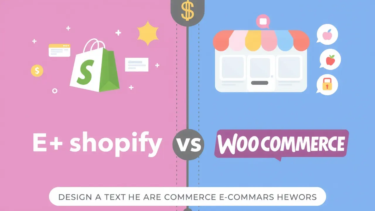 افضل 7 أدوات تصميم مواقع التجارة الالكترونية 2025 مقارنة بين Shopify و WooCommerce للتجارة الالكترونية