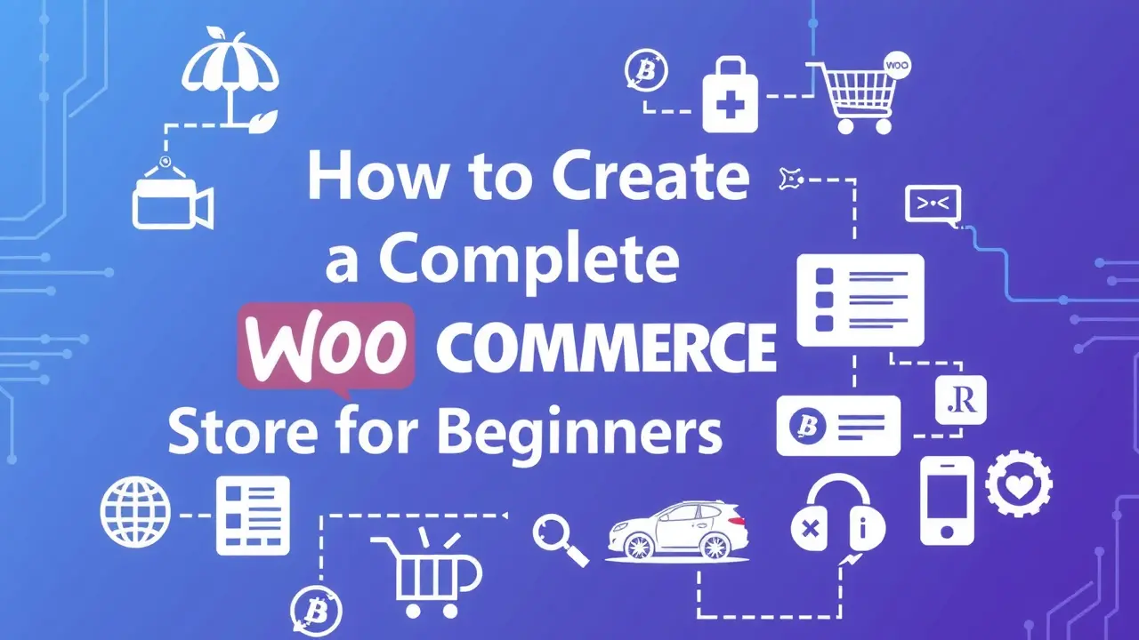 شرح إنشاء متجر WooCommerce بالكامل للمبتدئين شرح إنشاء متجر WooCommerce بالكامل للمبتدئين