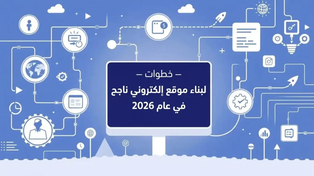 خطوات بناء موقع الكتروني ناجح في 2026