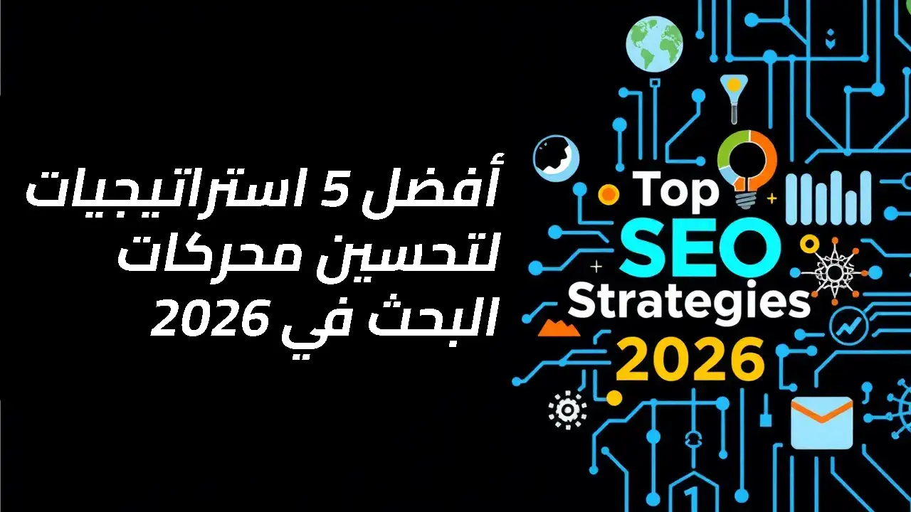 أفضل 5 استراتيجيات لتحسين محركات البحث في 2026