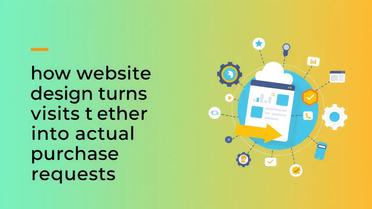 كيف يحوّل تصميم موقع الويب الزيارات إلى طلبات شراء فعلية