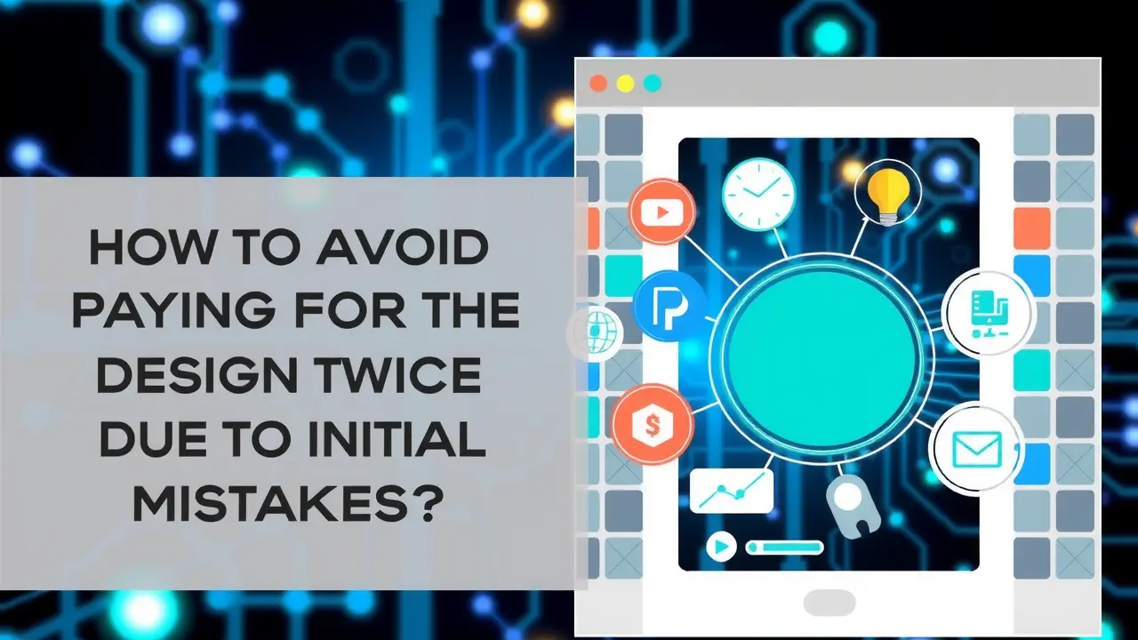 كيف تتجنب دفع تكلفة تصميم موقع مرتين بسبب أخطاء البداية؟