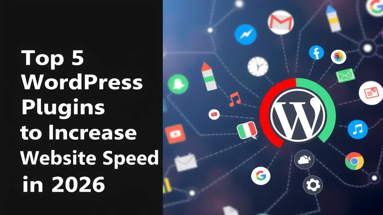 أفضل 5 إضافات ووردبريس لزيادة سرعة الموقع في 2026