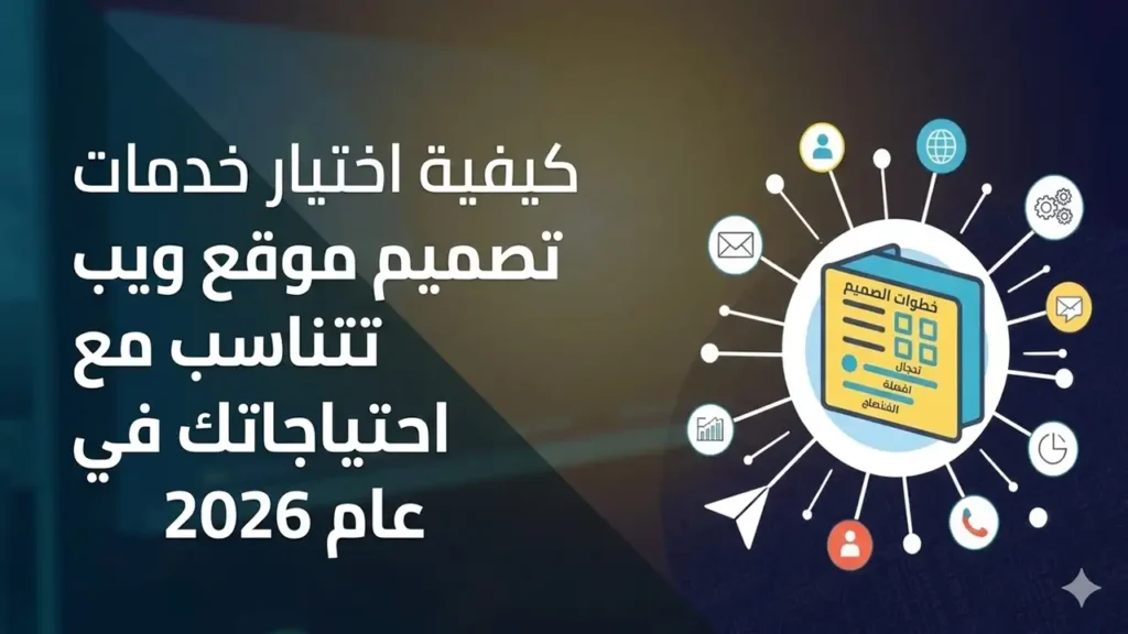 طريقة اختيار خدمات تصميم مواقع تناسب احتياجاتك في 2026