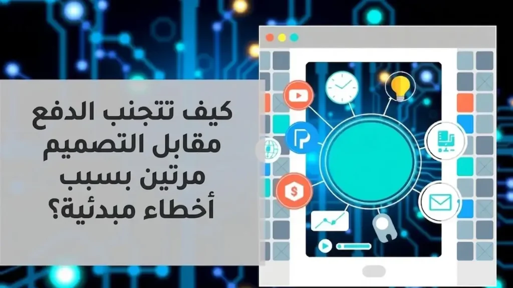 كيف تتجنب دفع تكلفة تصميم موقع مرتين بسبب أخطاء البداية؟