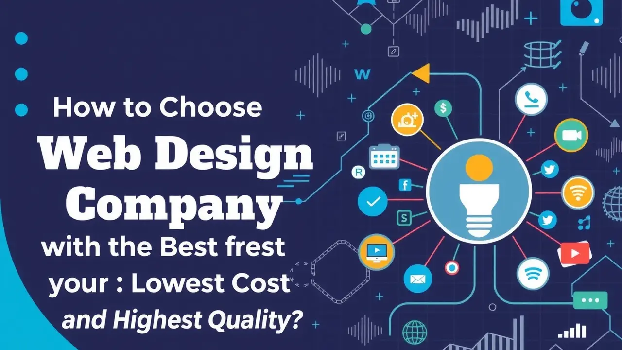 كيف أختار أفضل شركة تصميم مواقع بأقل تكلفة وأعلى جودة؟