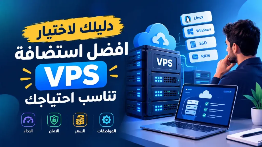 دليلك لاختيار افضل استضافة vps تناسب احتياجك