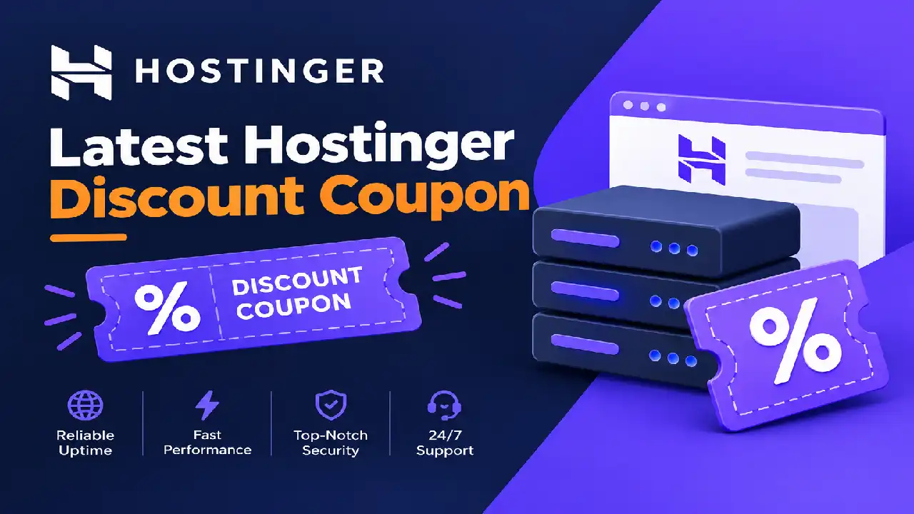 Latest Hostinger discount coupon