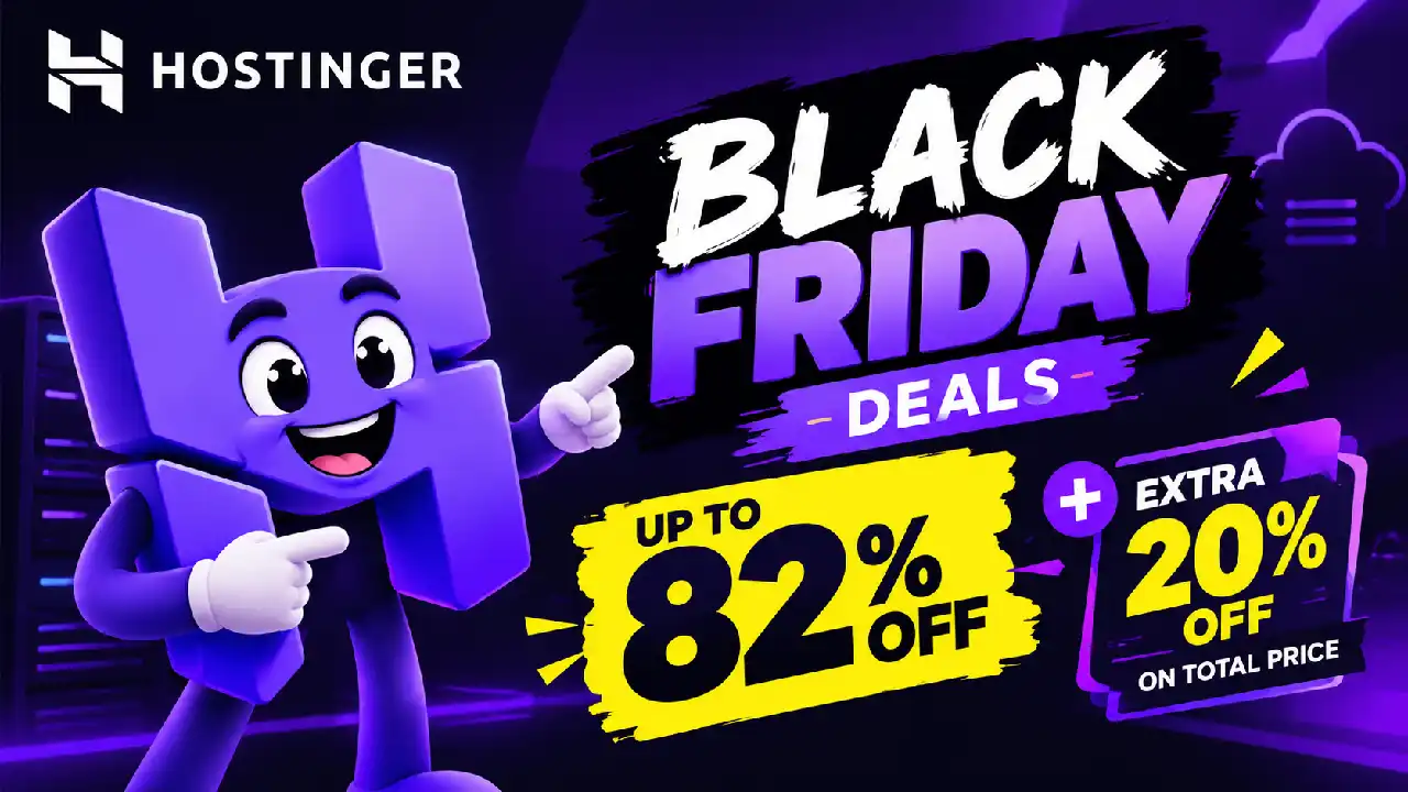 Hostinger Black Friday 2026 Deals